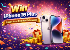 Win iPhone 16 Plus – India’s Best Deal For Followers!