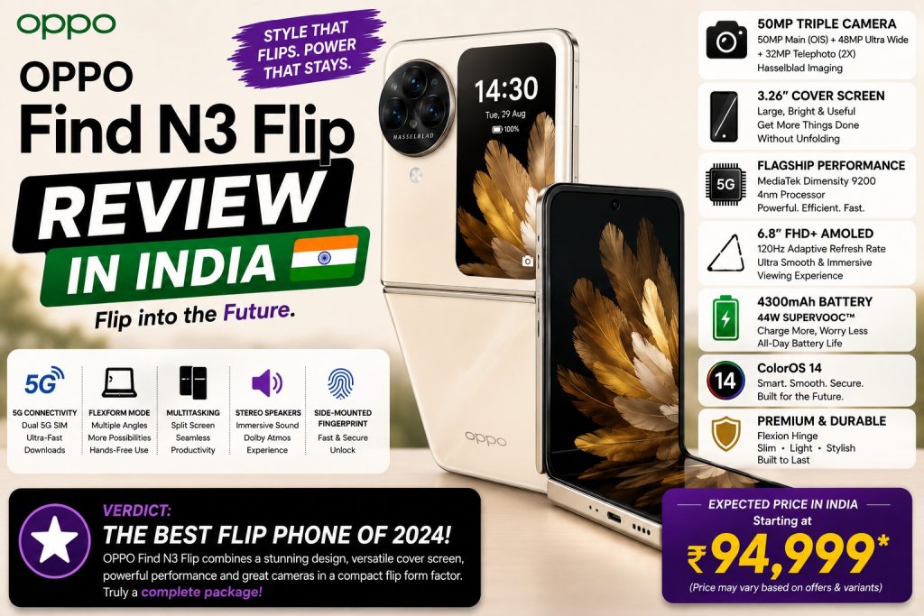 OPPO_Find_N3_Flip_Review_India