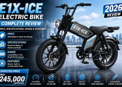 E1X-Ice Electric Bike Review 2026: Price, Specifications, Range & Features